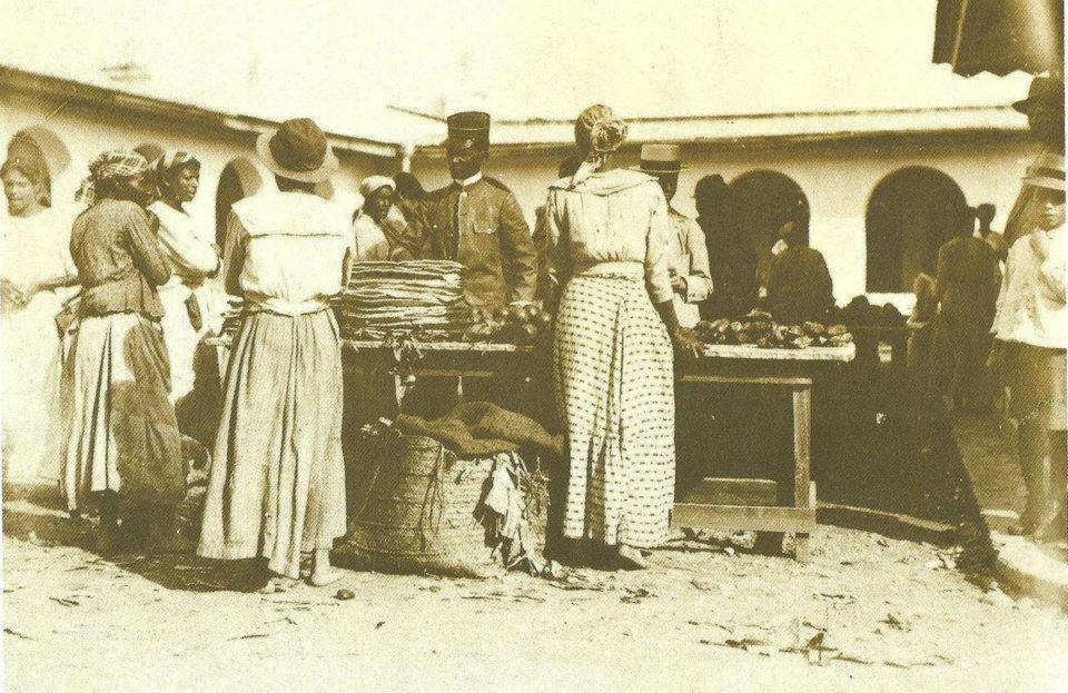 Mercado de La Vega. La Vega , R.D 1916-